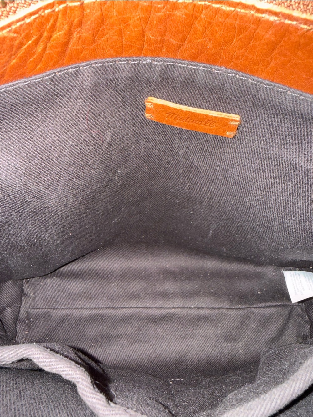 Madewell Brown Leather Crossbody Tote - Picture 14 of 16